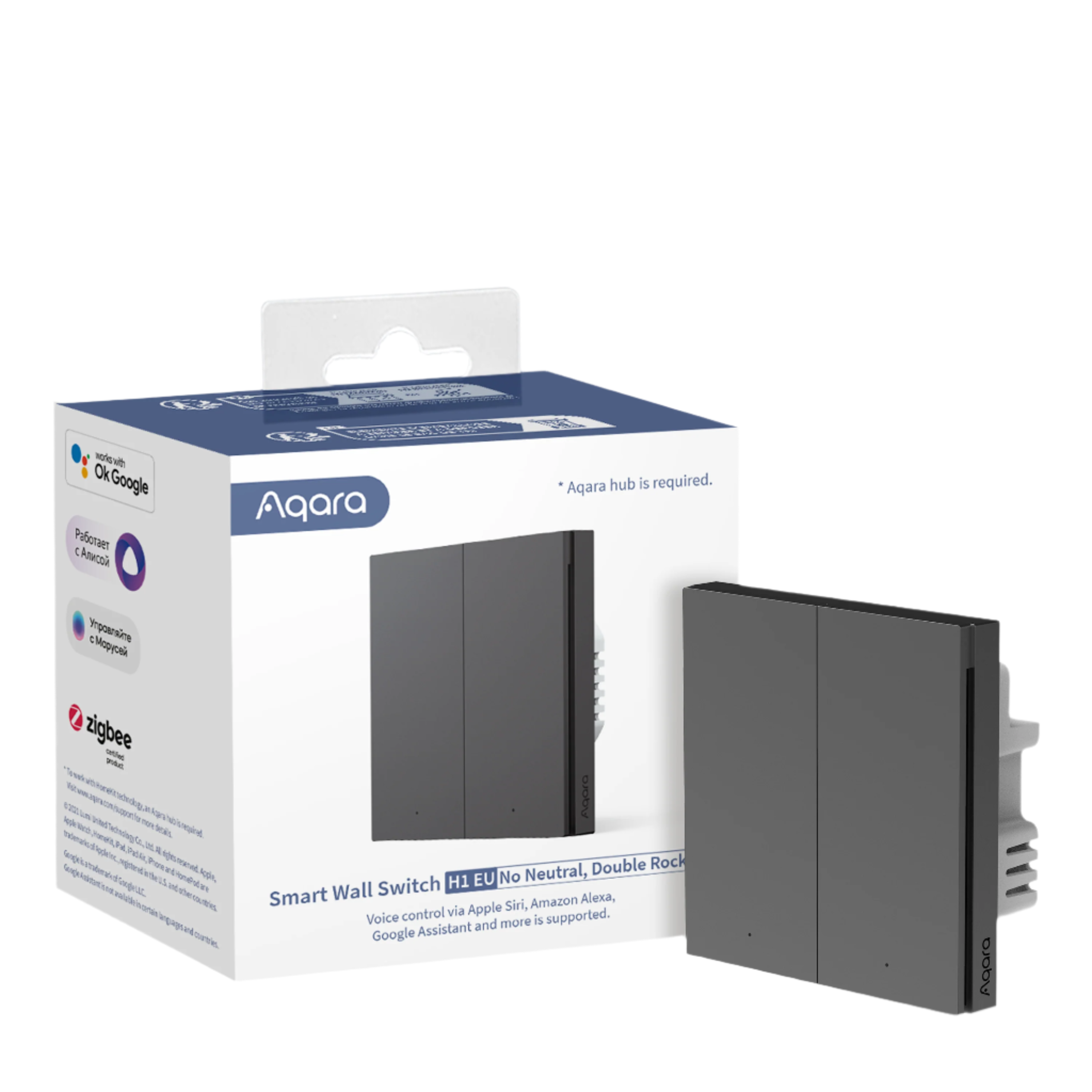 Aqara Wall Switch Double Rocker - Chordz Shop