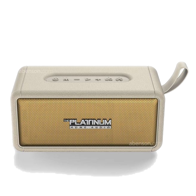 Platinum Apollo – Portable Bluetooth Speaker (White)