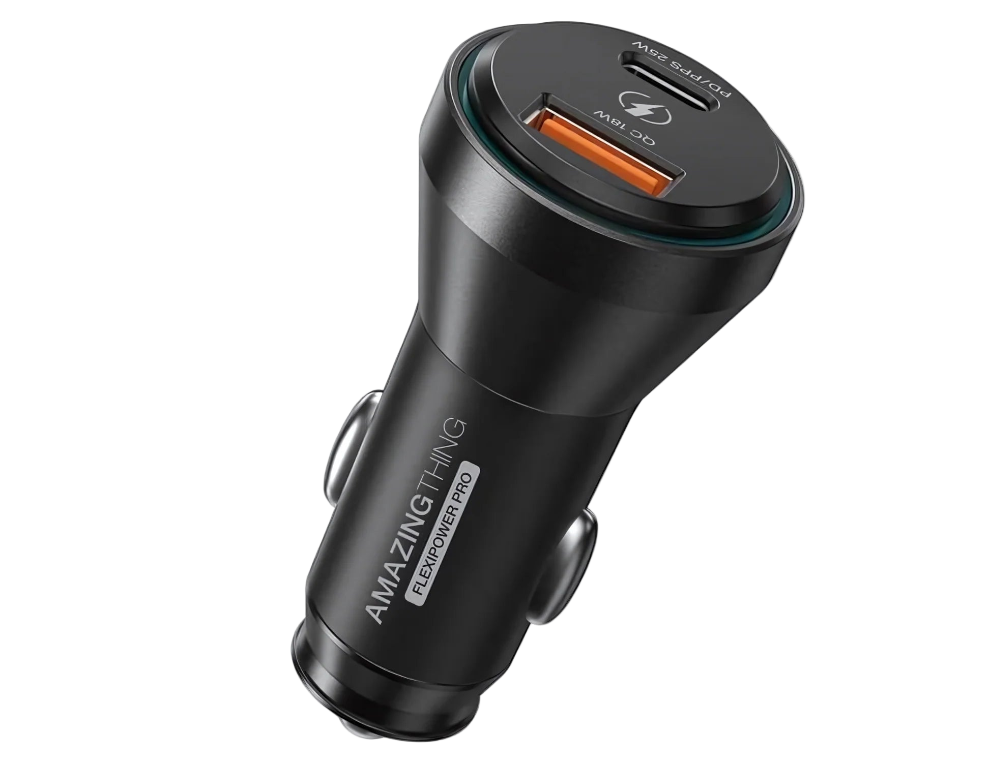 AmazingThing FlexiPower Pro 43W Tri‑Port Car Fast Charger