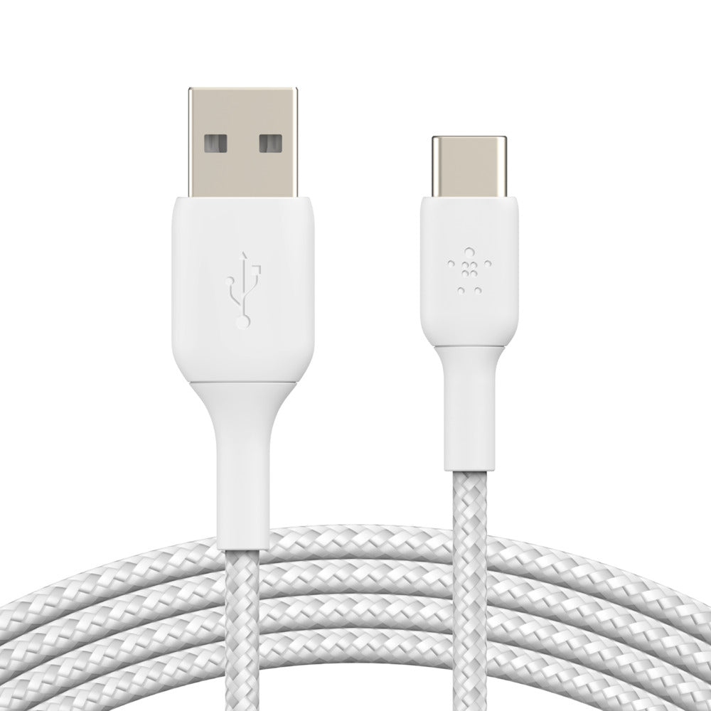 Belkin BoostCharge Braided USB-A to USB-C Cable 2M