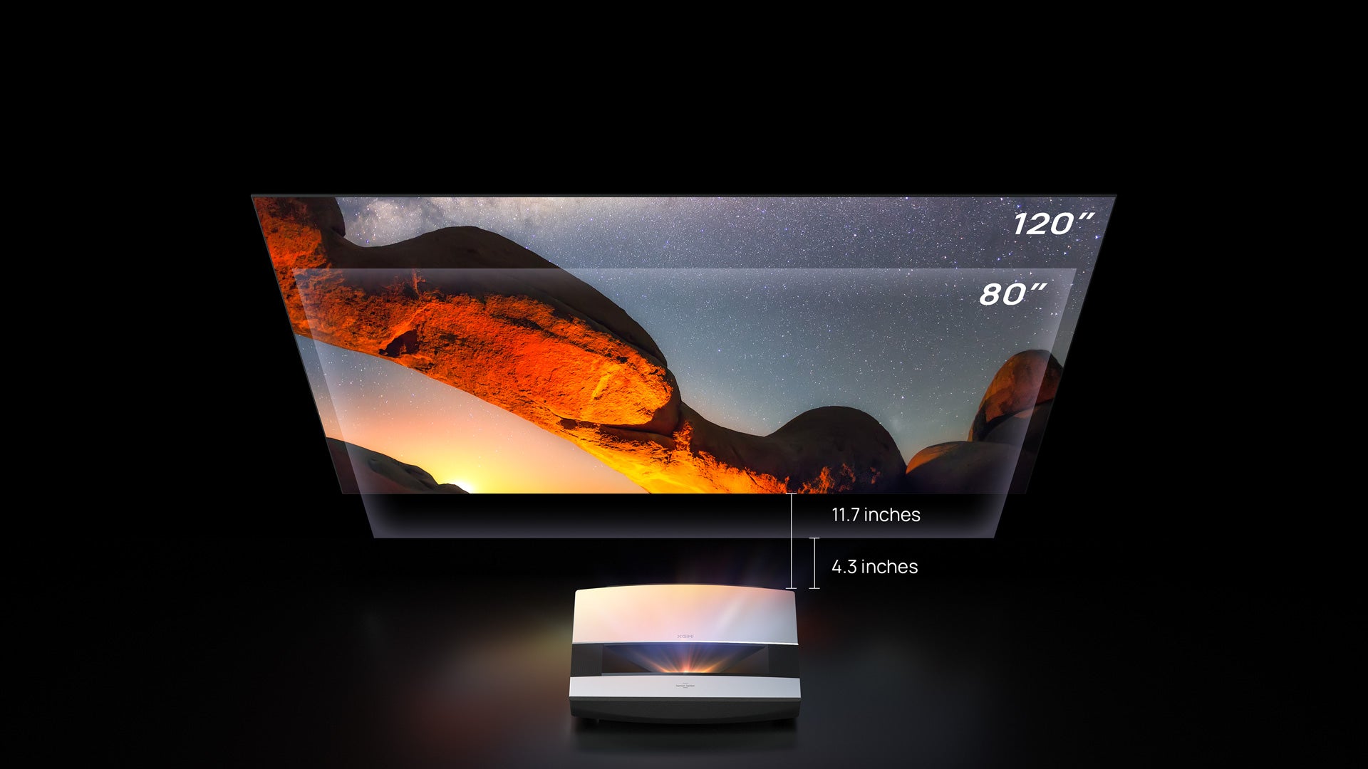 Aura 4K UHD Ultra Short Throw Projector