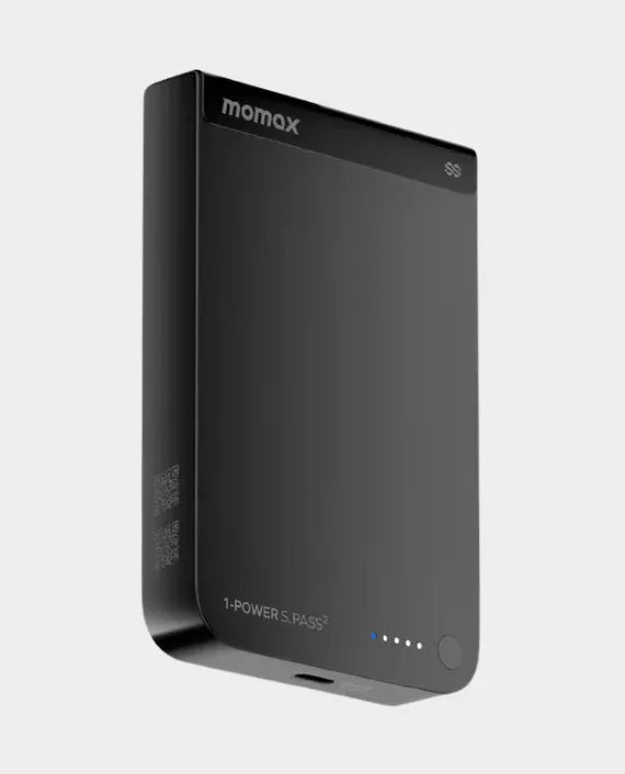 MOMAX 1-Power S.Pass2 10000mAh Qi2.2 Semi-SSB Magnetic Wireless Battery Pack