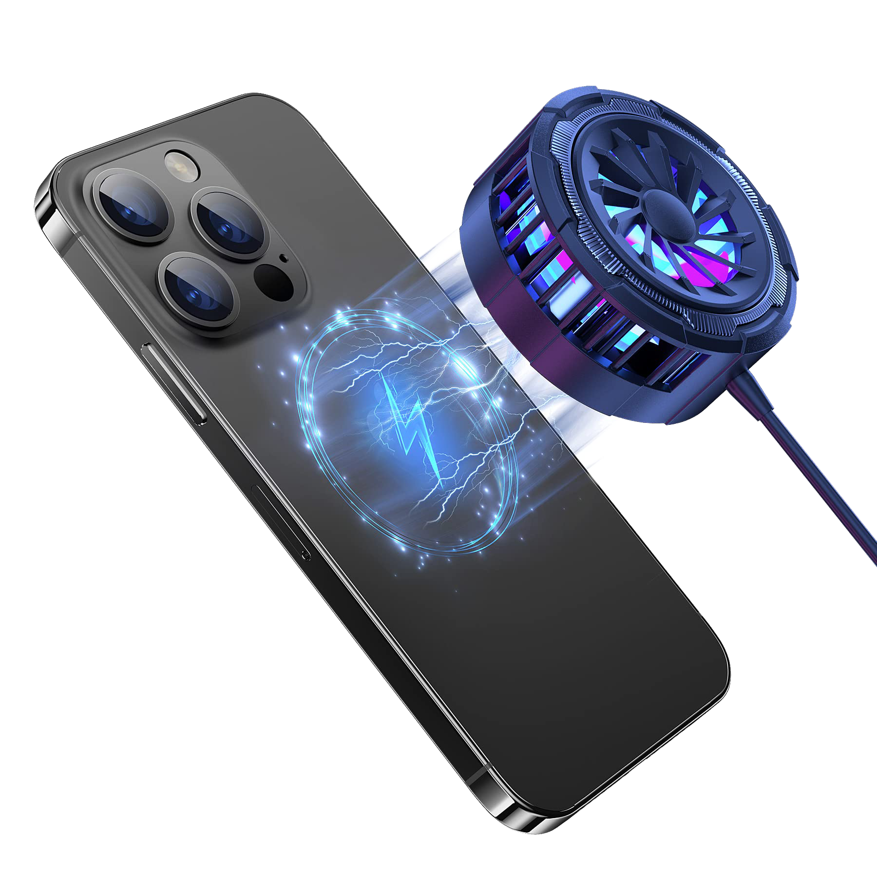 Benks W10 Magnetic Phone Cooler – Silver