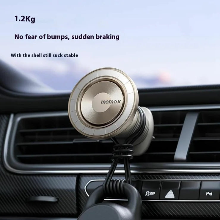 MOMAX Move Easy Magnetic Car Mount (Titanium)
