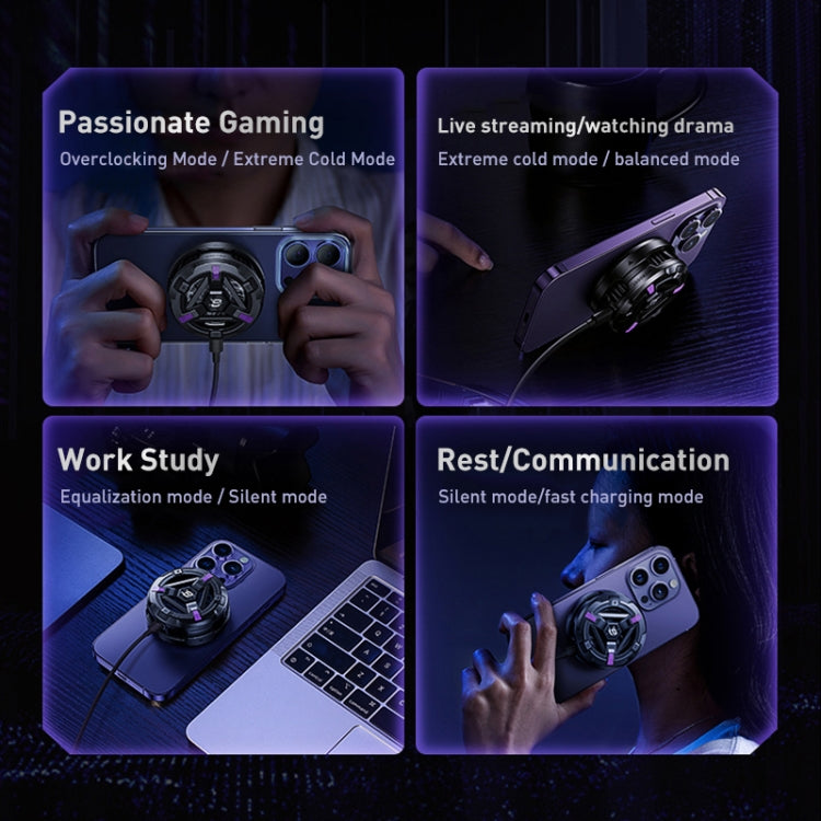 Benks W10 Magnetic Phone Cooler – Silver