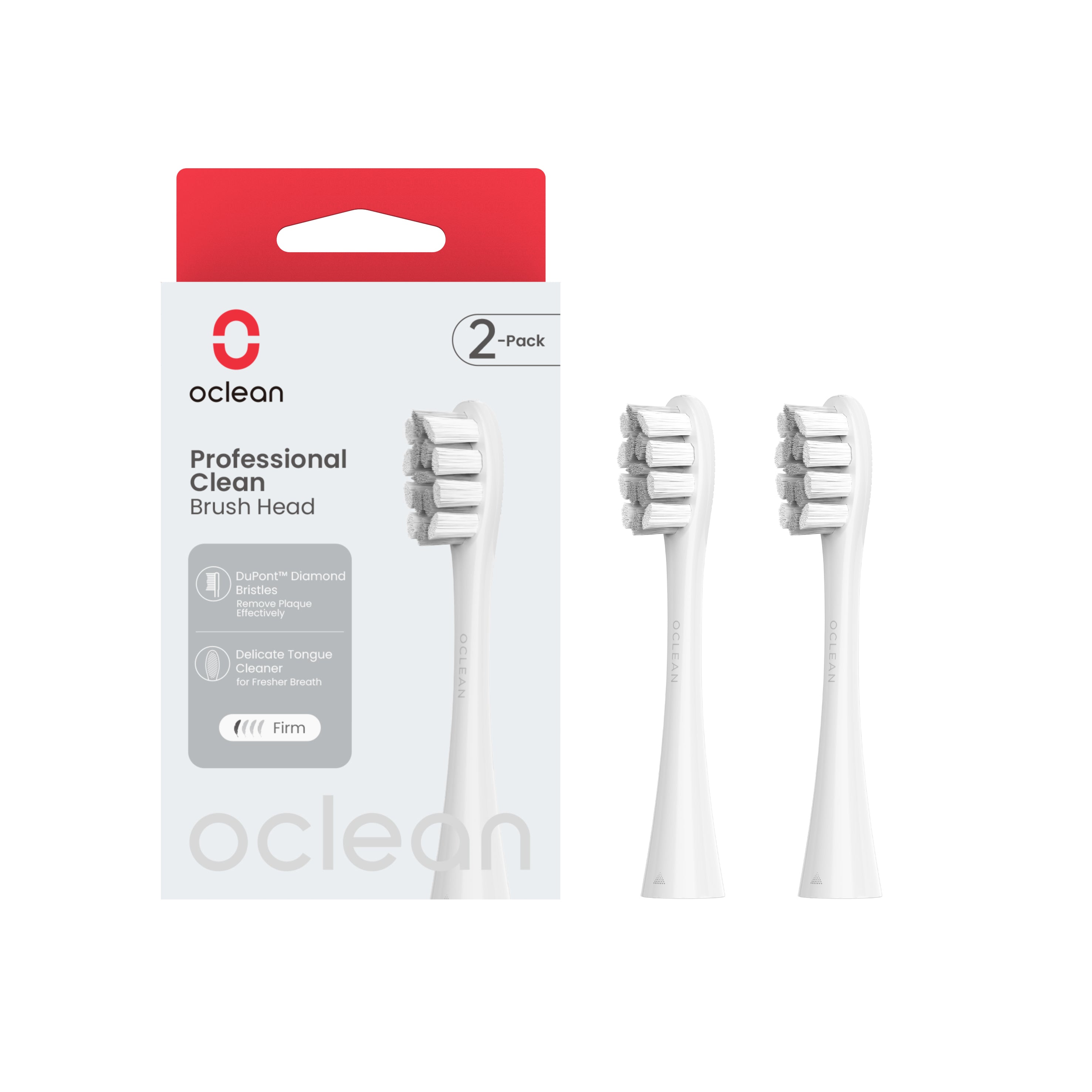 Oclean Professional Clean Brush Head (x2)