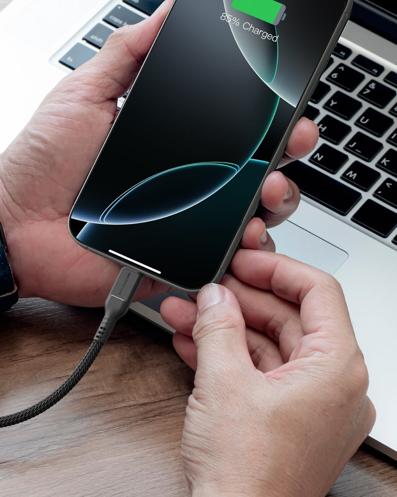 AmazingThing AT Thunder Pro 7X Type‑C to Type‑C Cable – (2m Black)