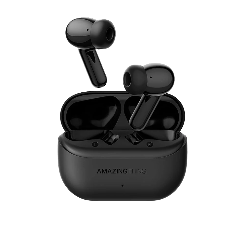 AmazingThing Luxe True Wireless Earbuds – (Matte Black)