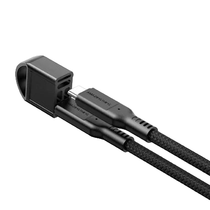 AmazingThing Thunder Pro 240W C‑to‑C Cable (20cm, Black)