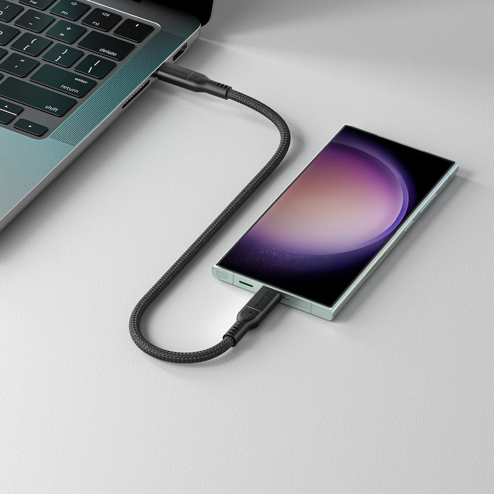 AmazingThing Thunder Pro 240W C‑to‑C Cable (20cm, Black)