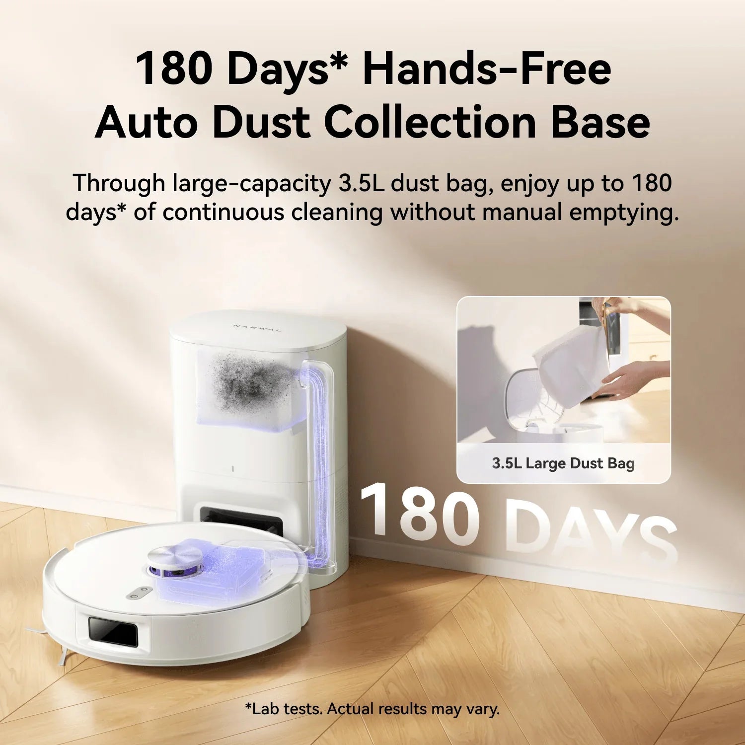 Narwal Freo S Robot Vacuum & Mop (White)