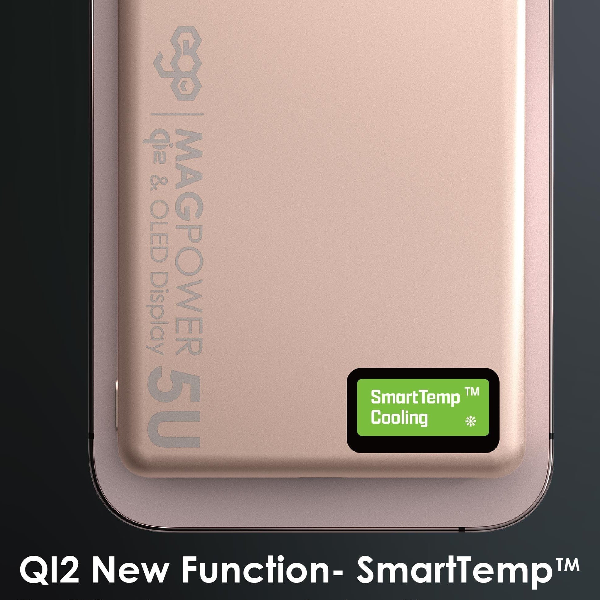 EGO MagPower 5U Qi2 10000mAh MagSafe Power Bank – Pink