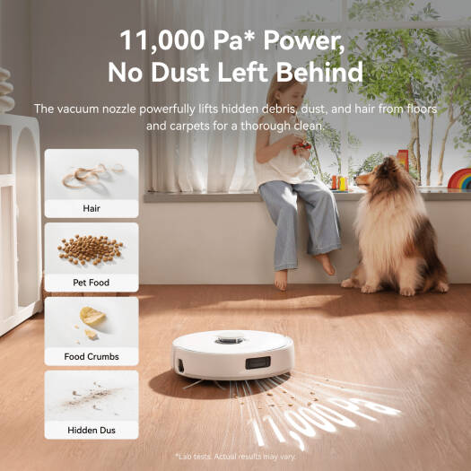 Narwal Freo X10 Pro Robot Vacuum & Mop (White)
