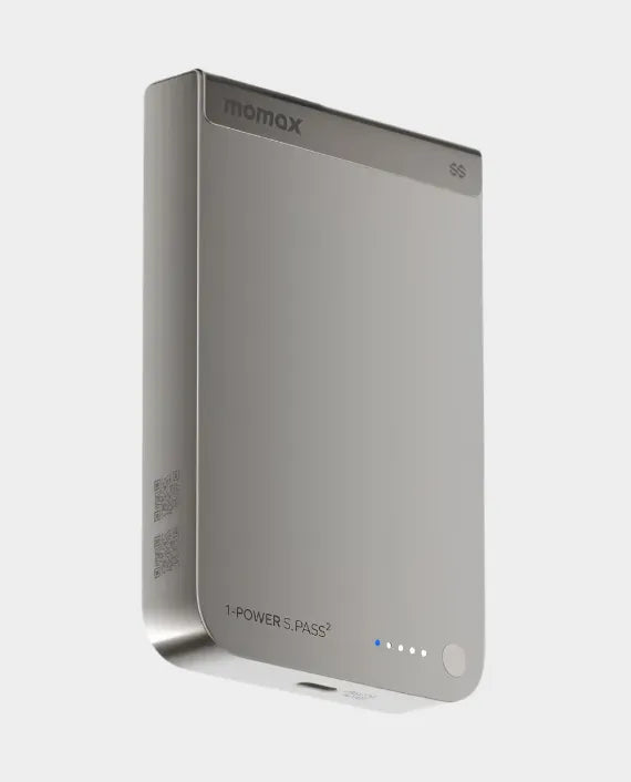 MOMAX 1-Power S.Pass2 10000mAh Qi2.2 Semi-SSB Magnetic Wireless Battery Pack