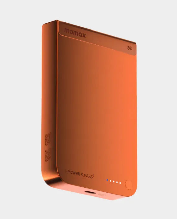 MOMAX 1-Power S.Pass2 10000mAh Qi2.2 Semi-SSB Magnetic Wireless Battery Pack