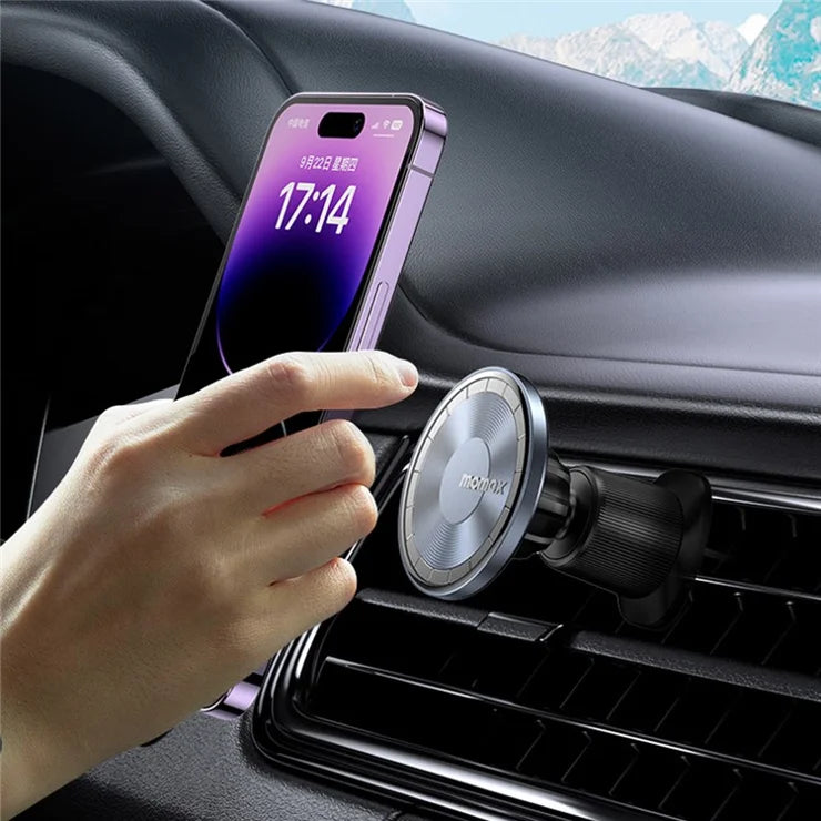MOMAX Move Easy Magnetic Car Mount (Titanium)