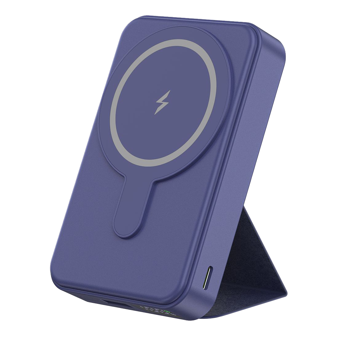 AmazingThing Thunder Pro Mag PD 10000mAh Power Bank with Holder (Blue)