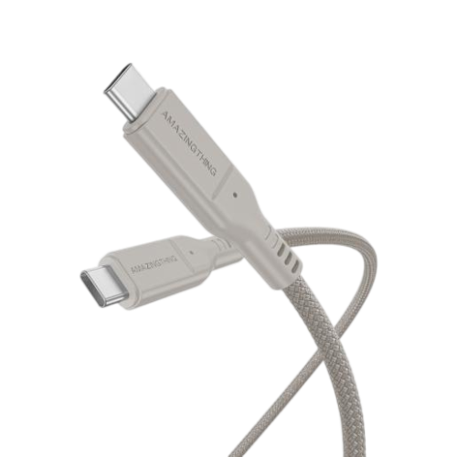 AmazingThing Thunder Pro 240W C‑to‑C Cable (1.2m, Gray)