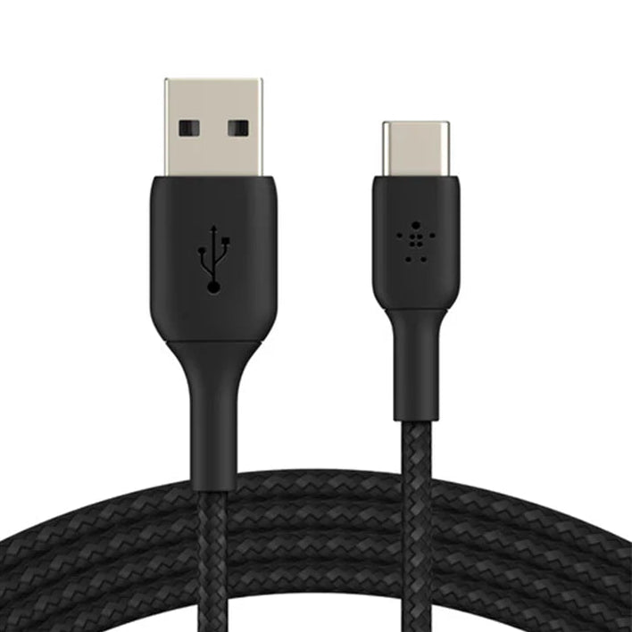 Belkin BoostCharge Braided USB-A to USB-C Cable 2M