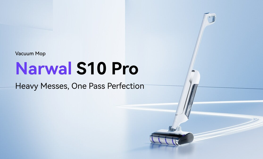 Narwal S10 Pro Cordless Wet/Dry Vacuum & Mop (Grey)