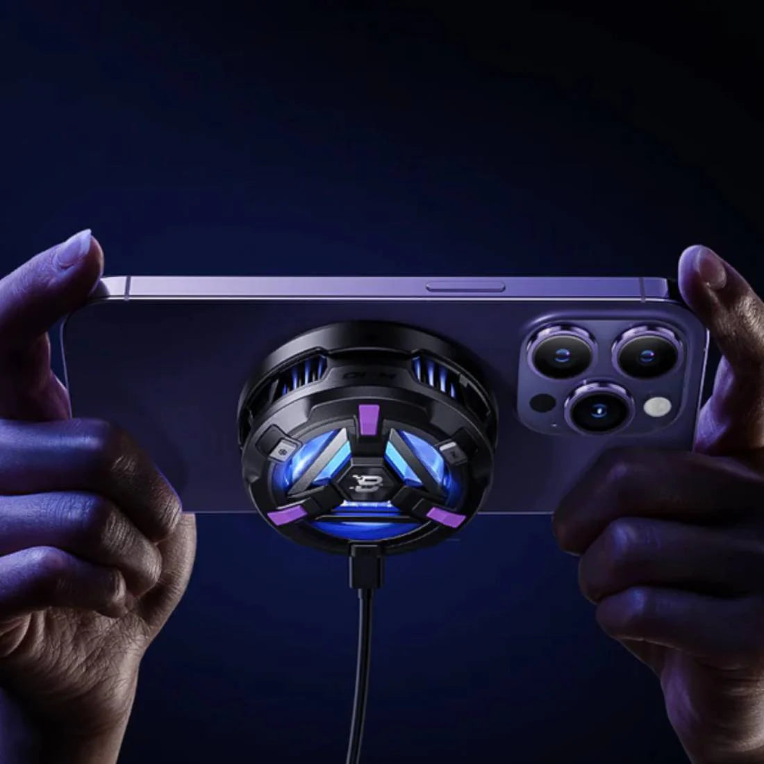 Benks W10 Magnetic Phone Cooler – Silver