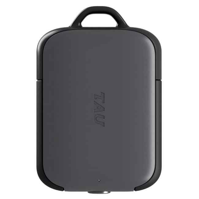 Rolling Square TAU 2 01R – 2000mAh Ultra‑Portable Keyring Power Bank (Black)