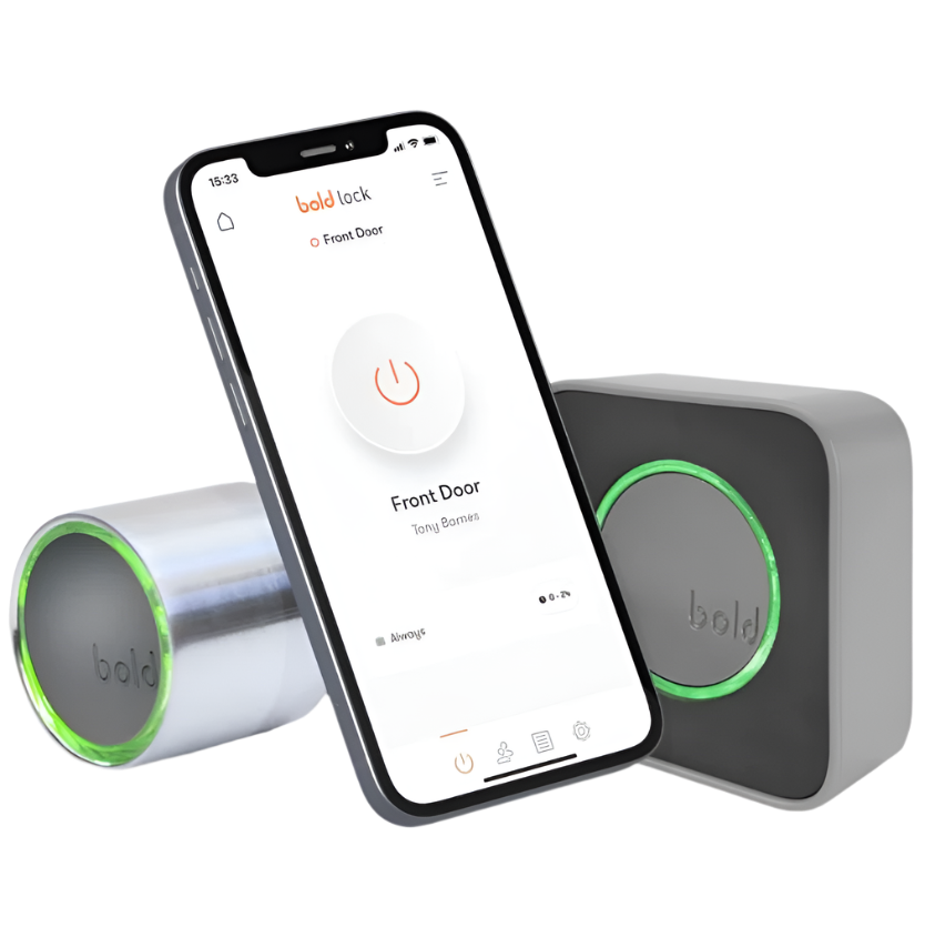 Bold Smart Lock Cylinder SX-33 + Bold Connect+ Bold Clicker