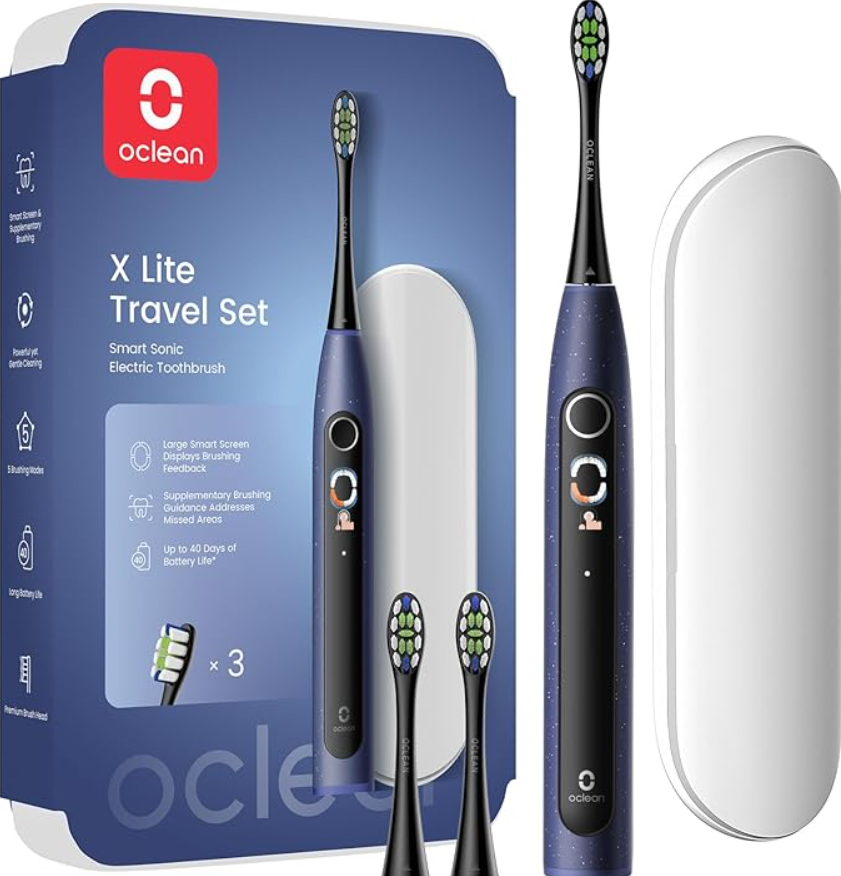 Oclean X Lite Smart Sonic Electric Toothbrush Travel Set