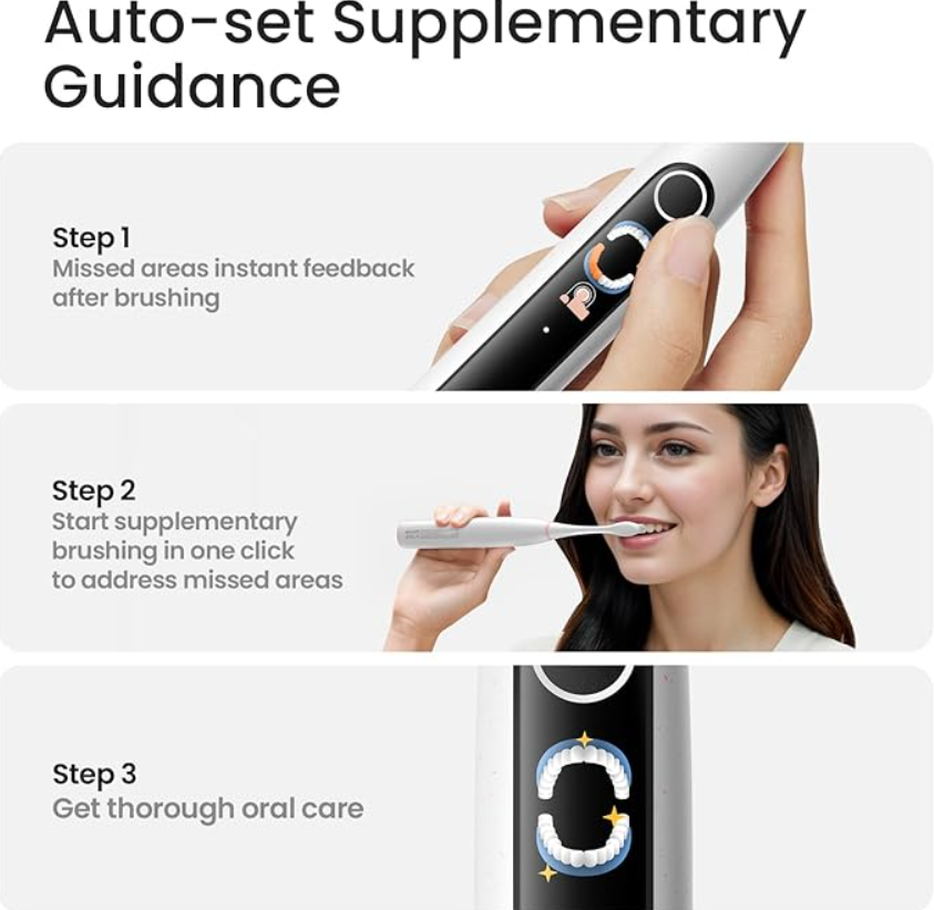 Oclean X Lite Smart Sonic Electric Toothbrush Travel Set