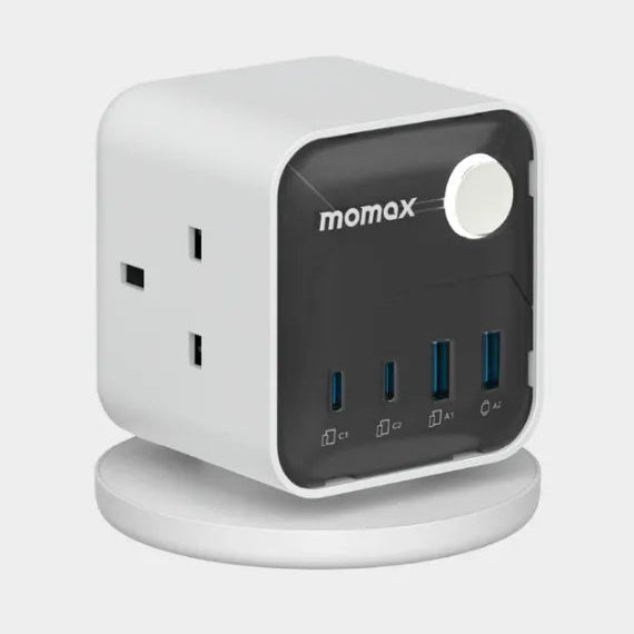 MOMAX 1‑CHARGE Workflow 3‑Outlet Power Cube with USB