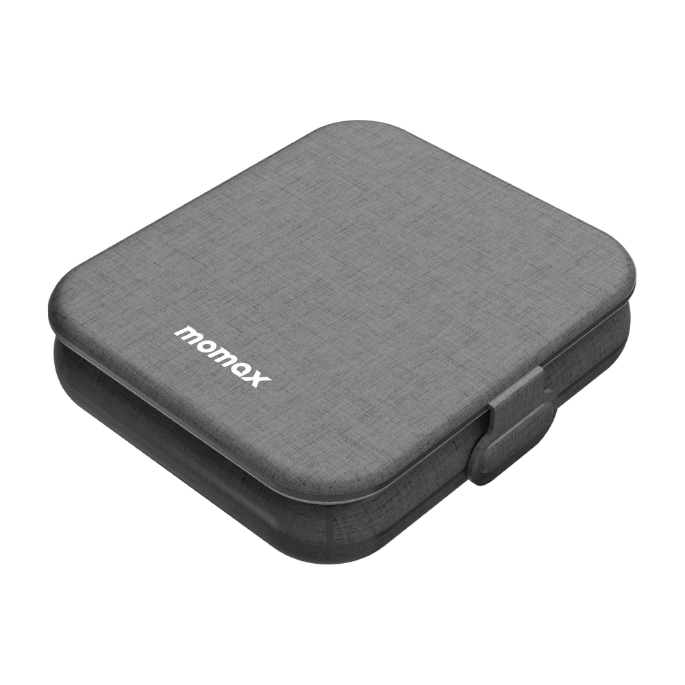 MOMAX Q.Mag Go 20W 2‑in‑1 MagSafe Wireless Charger