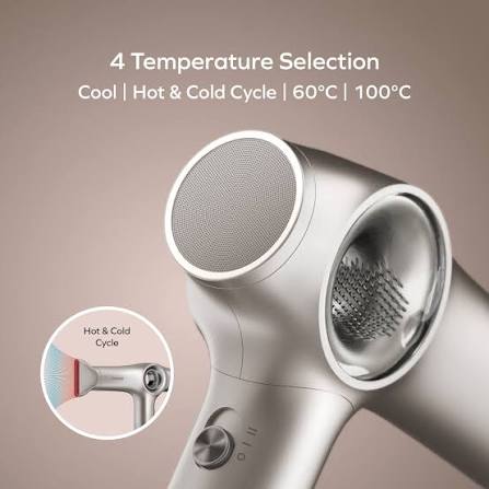 MOMAX 1-Care Velo Universal Voltage High-Speed Ionic Hair Dryer