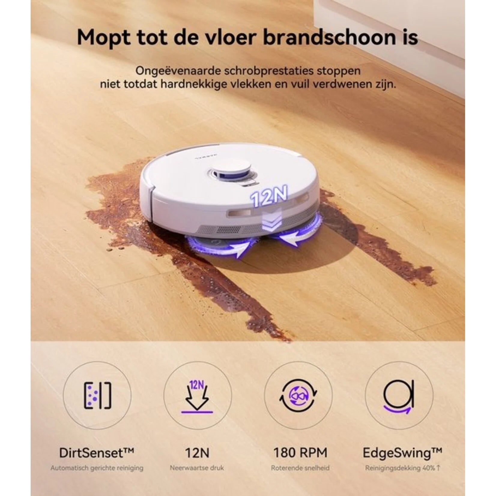 Narwal Freo X Ultra Robot Vacuum & Mop (White)